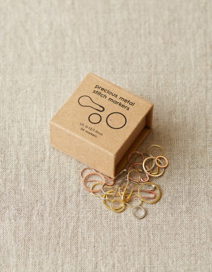 Cocoknits│ Precious Metal Stitch Markers (Maschenmarkierer Metall)