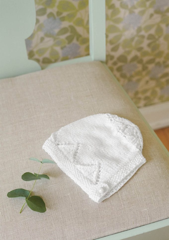 Sandnes Garn │Tema 65 - Blauglöcken Taufkleid und Mütze