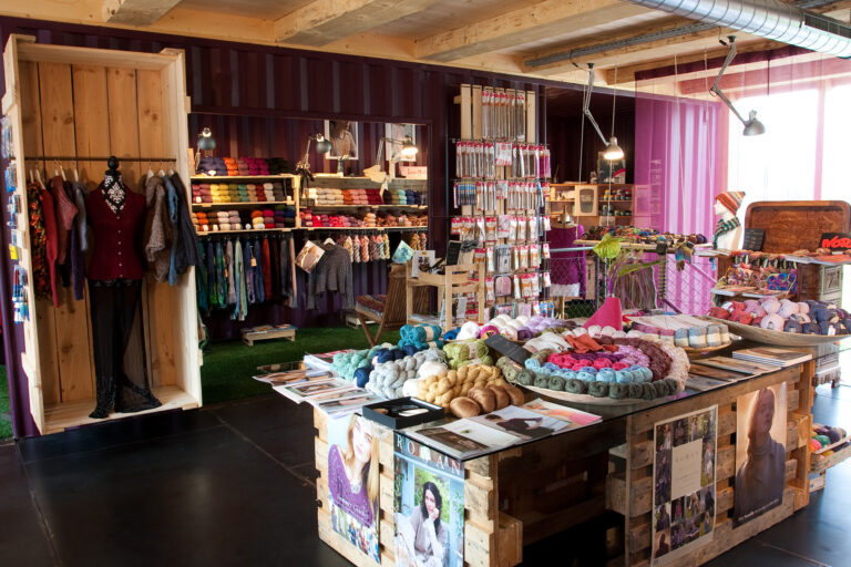 Einblick in unsere Wollboutique