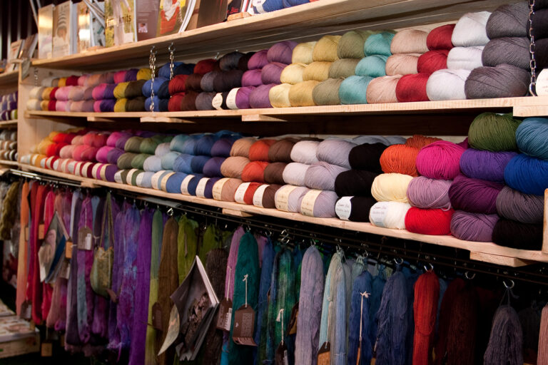 Einblick in unsere Wollboutique