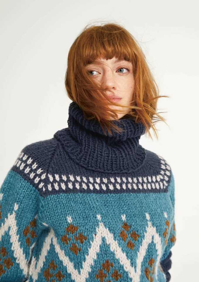 Sandnes Garn x iiS Woodling - Blafjell Pullover