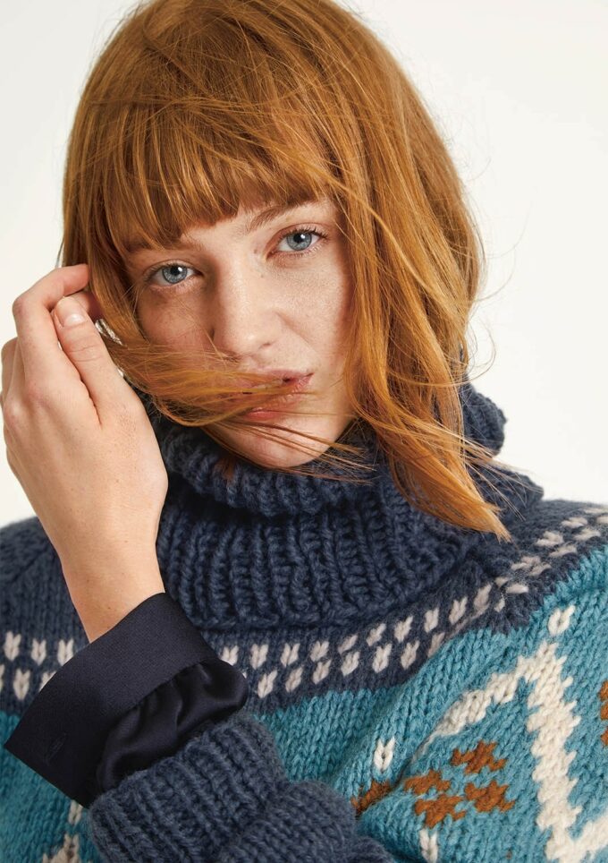 Sandnes Garn x iiS Woodling - Blafjell Pullover