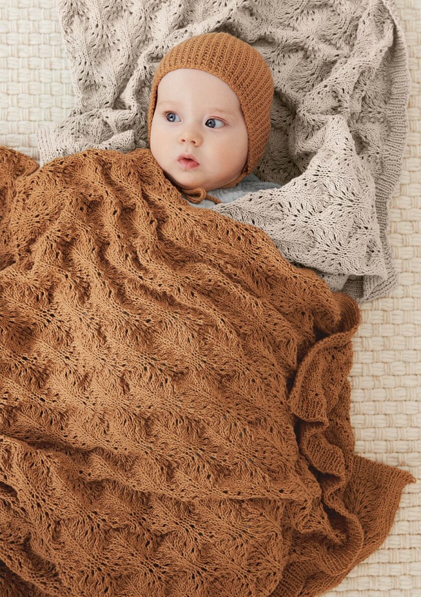 Sandnes Garn I Baby Decke Colette – Bild 3