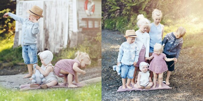 KLOMPELOMPES Kindermaschen, Strickprojekte für 0 bis 12 Jahre