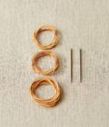 Cocoknits I Lederkordel Nadel Set (Leather Cord and needle Stichholder) – Bild 2