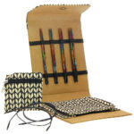 Symphonie Nadeln, hellbraune Tasche