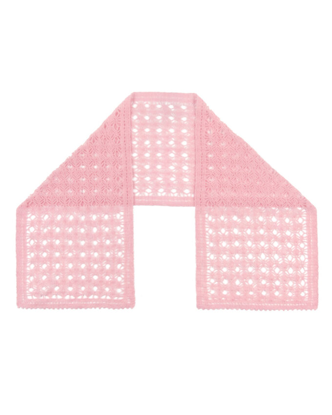 Häkelschal aus Seide-Alpaka