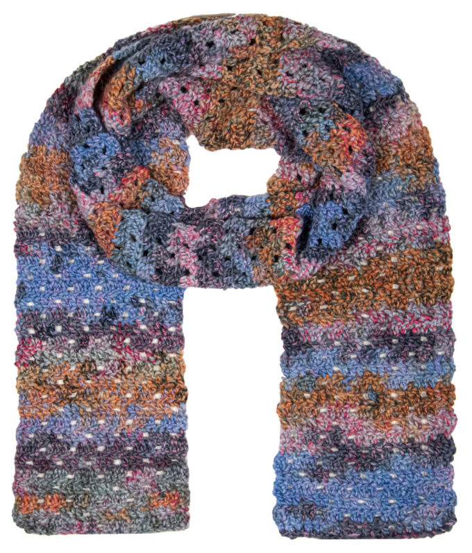 Lana Grossa I Häkelschal aus lala Berlin "Stripy"