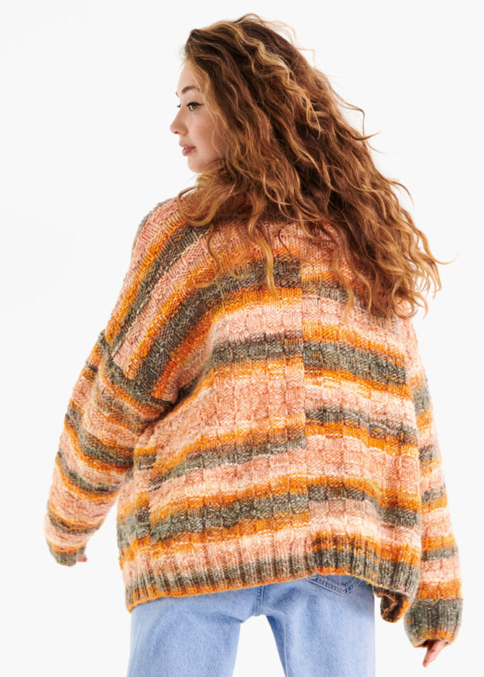 Lana Grossa I Jacke aus lala Berlin "Stripy"