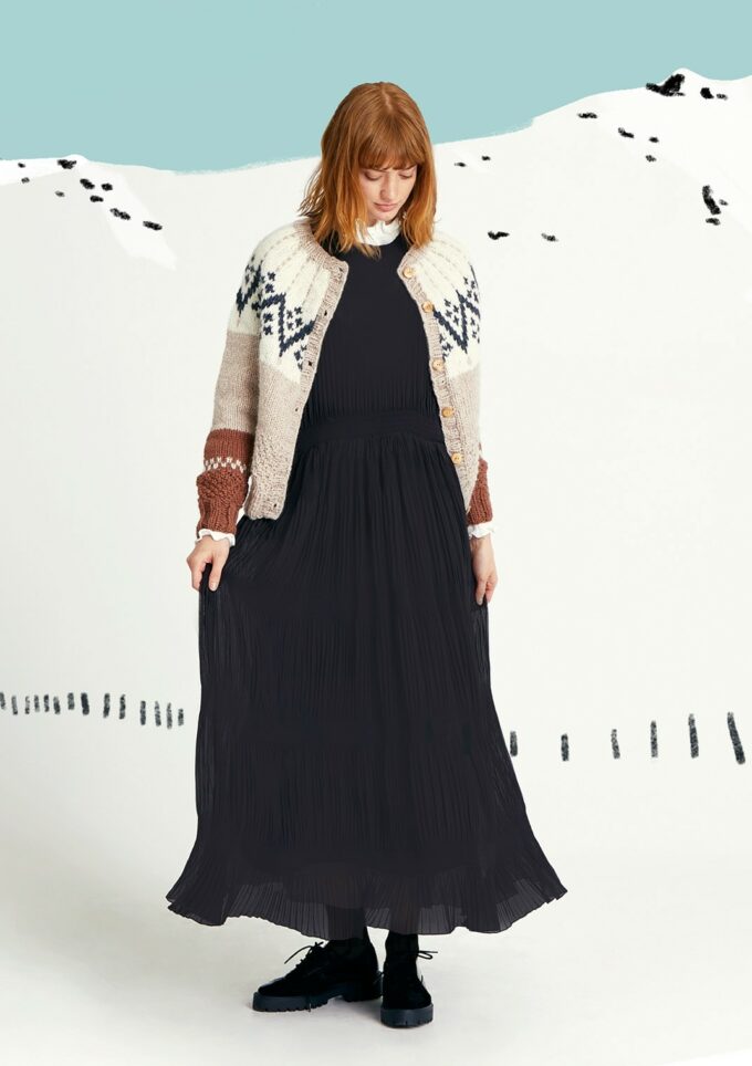 Sandnes Garn I Wollpaket Bursfjell Jacke