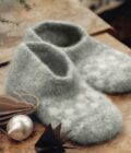 Sandnes Garn I Wollpaket PUTTI gefilzte Hausschuhe – Bild 3