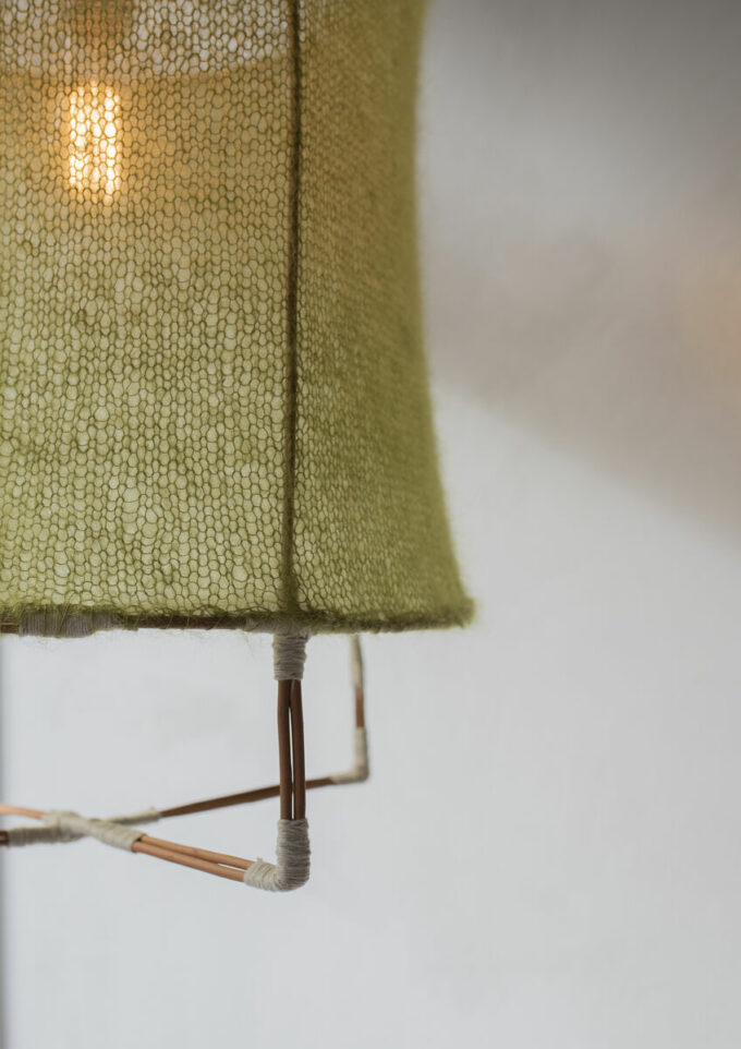 Gestrickter Lampenschirm Design by Erika Kight