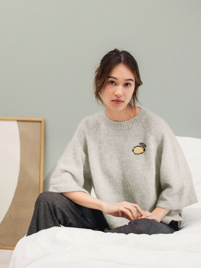 Sandnes Garn I Cherry Genser