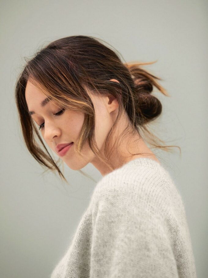 Sandnes Garn I Cherry Genser