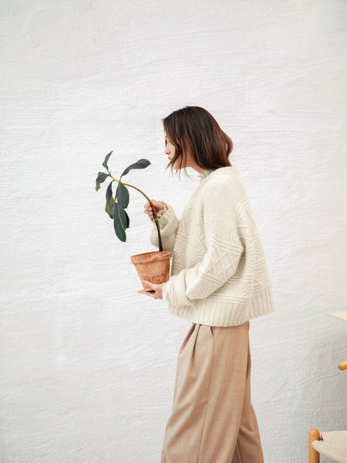 Sandnes Garn I Guernsey Genser