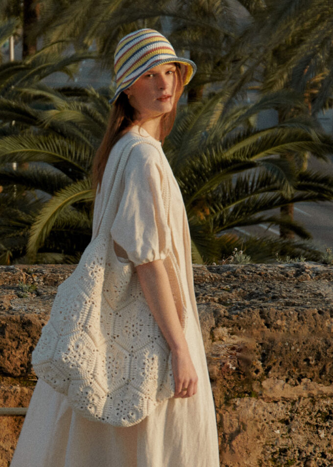 Lana Grossa I Gehäkelte Boho Tasche