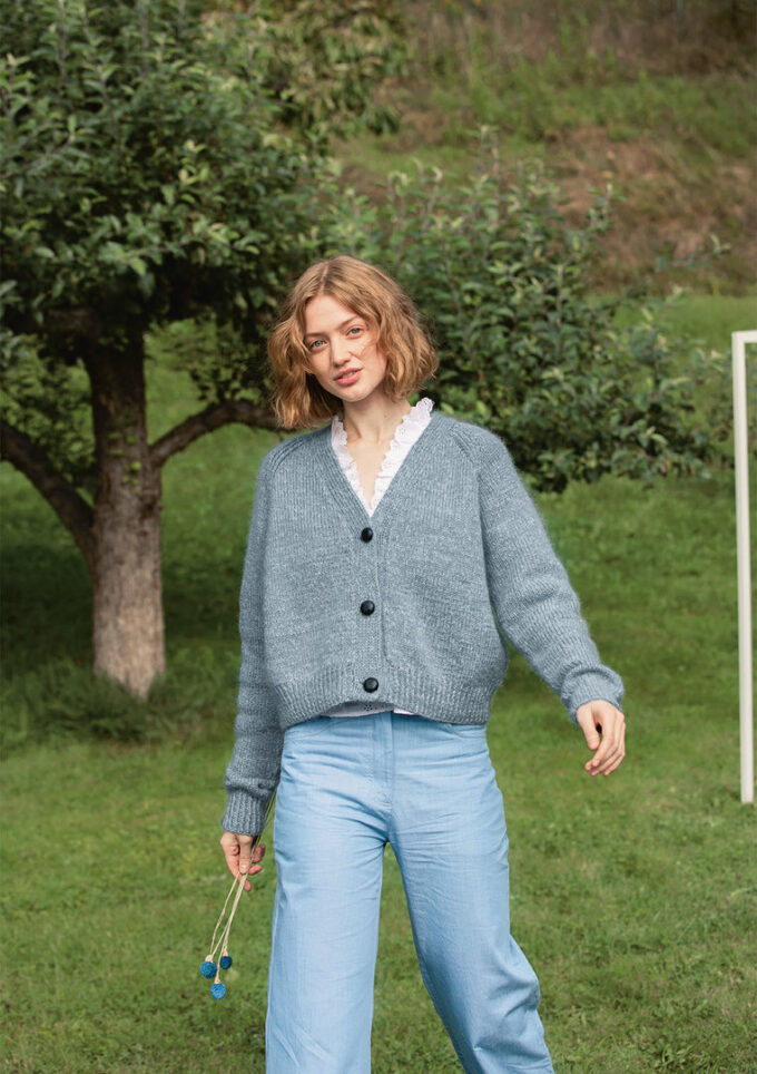 Sandnes Garn I Noomi Jakke Double Sunday Edition