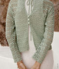 Lana Grossa I Gehäkelter "Cut Out" Pulli – Bild 5