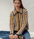 Lana Grossa I Gehäkelte Retro Jacke