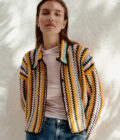 Lana Grossa I Gehäkelte Retro Jacke – Bild 2
