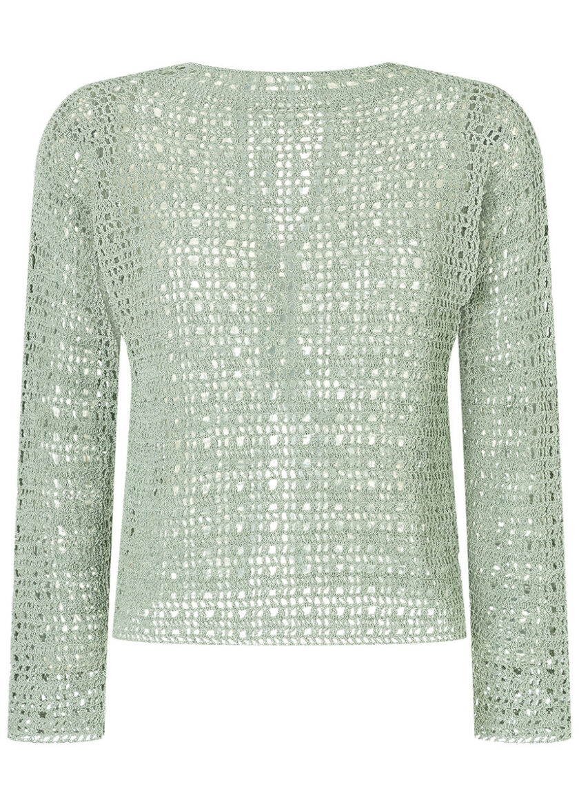 Lana Grossa I Gehäkelter "Cut Out" Pulli – Bild 3