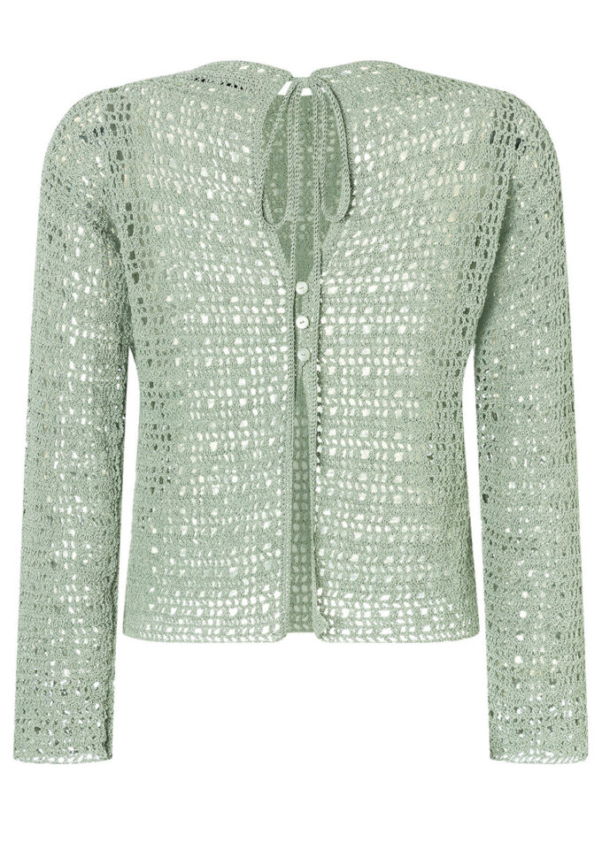 Lana Grossa I Gehäkelter "Cut Out" Pulli