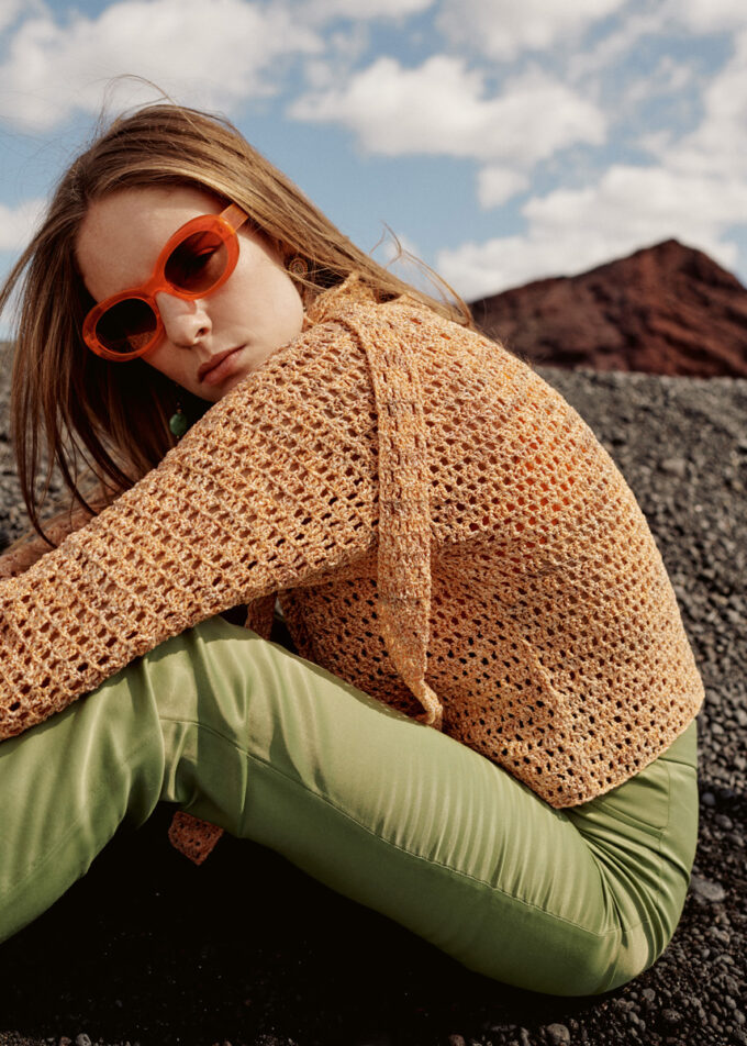 Lana Grossa I Häkelpulli aus "Alessia"