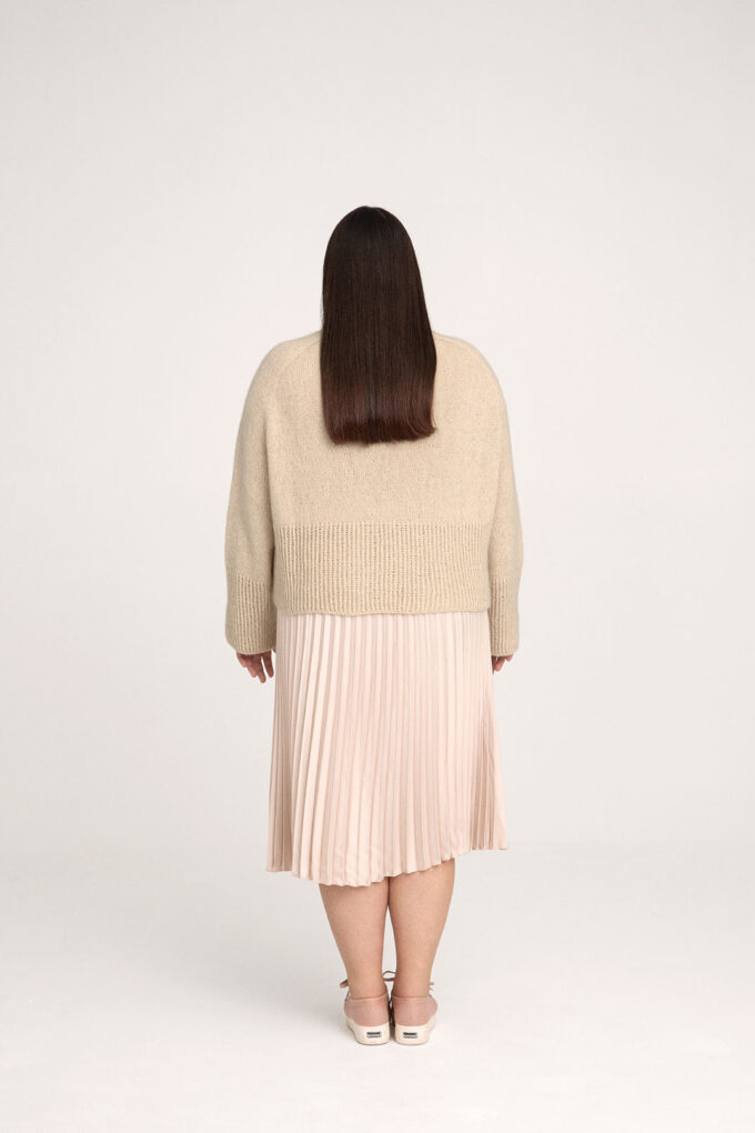 Sandnes Garn I FRANKY Genser 1a (Top Down)