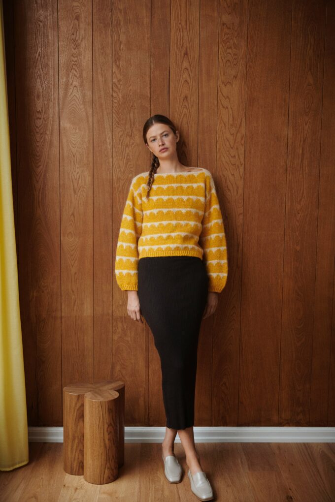 Anne Ventzel I ROBINIA Sweater Original Wollpaket