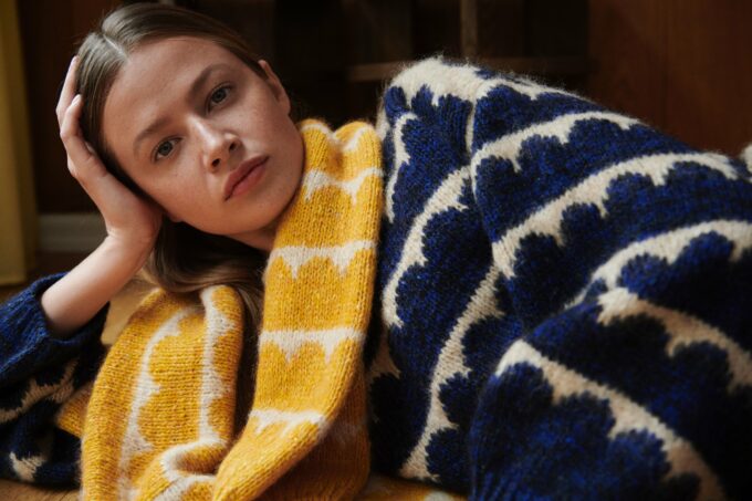 Anne Ventzel I ROBINIA Sweater Original Wollpaket