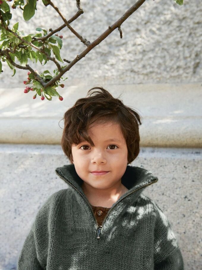 Sandnes Garn I GINO Zipper Genser (2211-9)