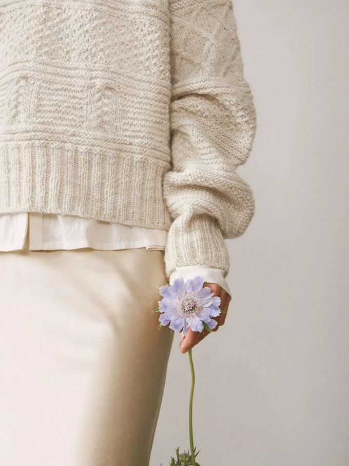 Sandnes Garn I Guernsey Genser (2212-8)