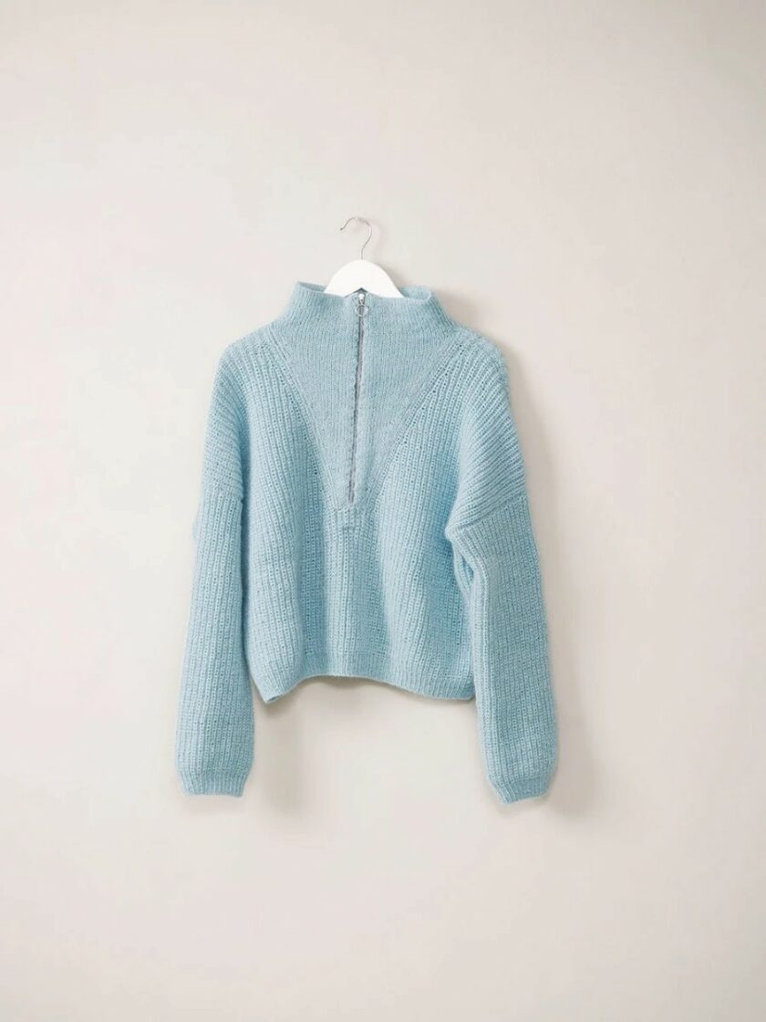 Sandnes Garn I Zoe Zipper Genser (2212-7) – Bild 4