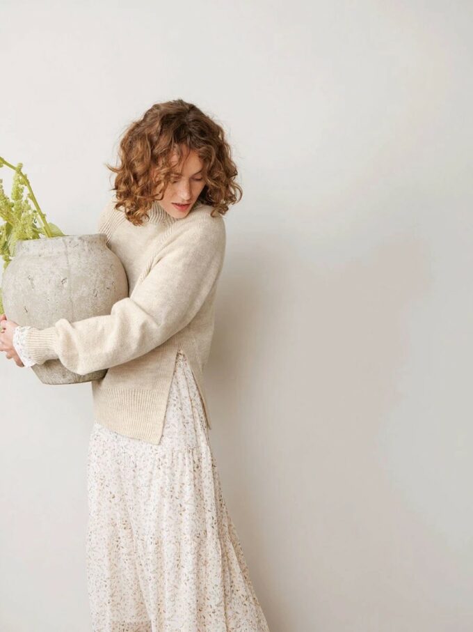 Sandnes Garn I Kelly Genser mit Schlitz (2212-1)