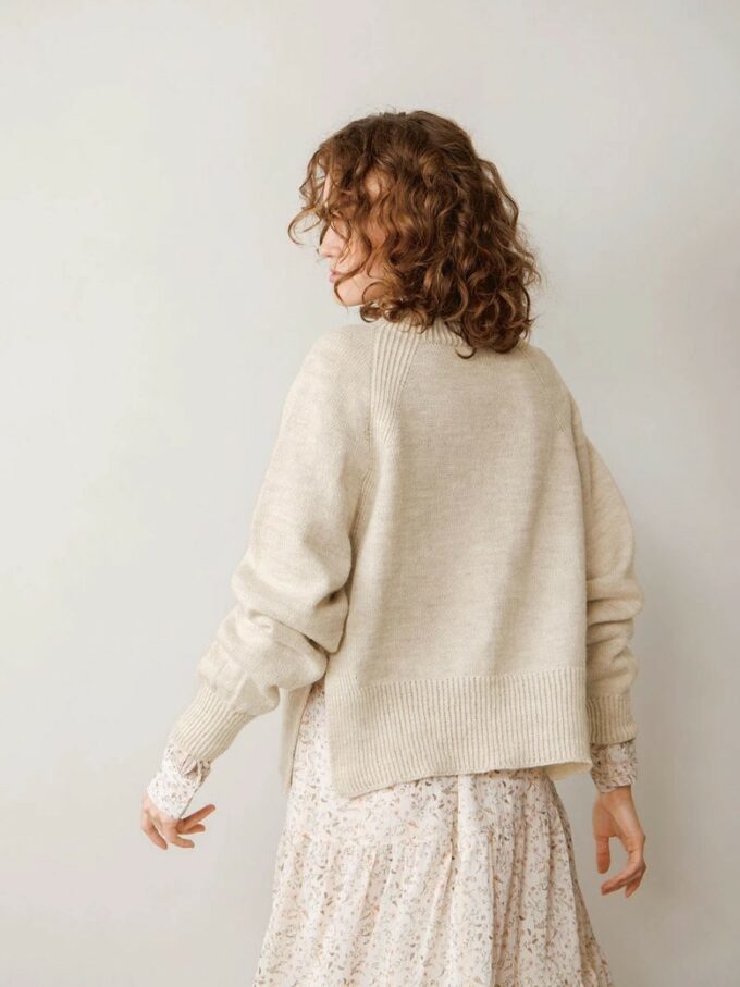 Sandnes Garn I Kelly Genser mit Schlitz (2212-1)