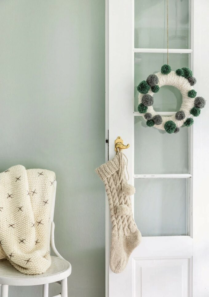 Sandnes Garn I Weihnachts Kranz (Tema 69 Nr. 10)