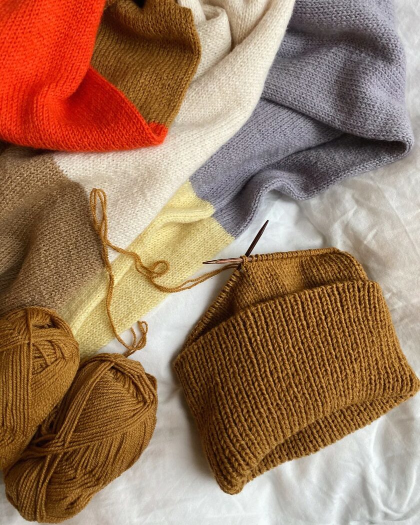 PetiteKnit I Nordsee Set (Mütze und Schal) – Bild 4