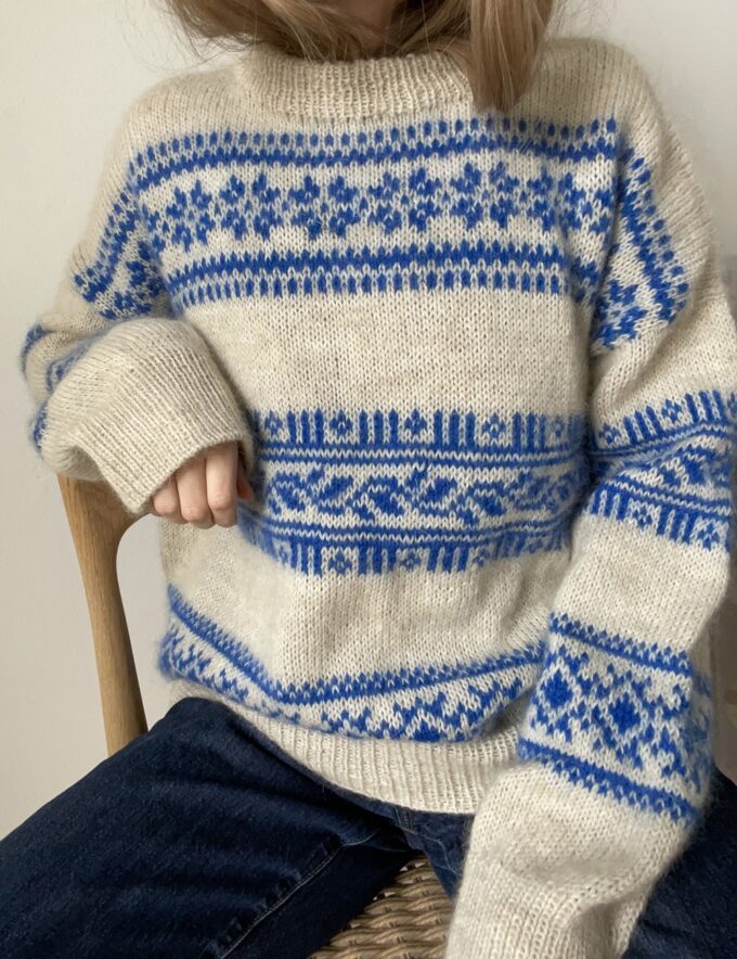 LE KNIT I Porcelain Sweater