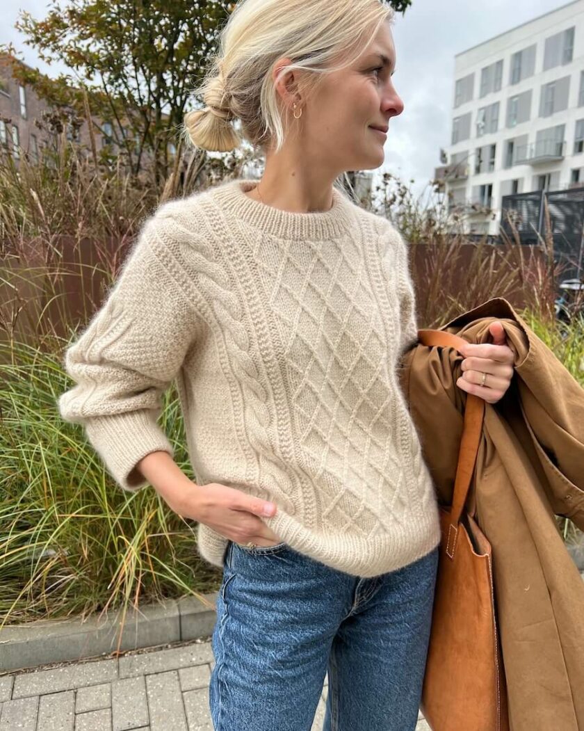 PetiteKnit I Moby Sweater - Woman (Mohair Variante) – Bild 3