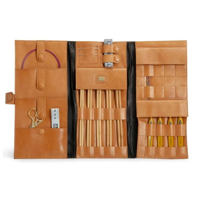 Muud Living I LUCY Lederetui für Nadeln und Zubehör