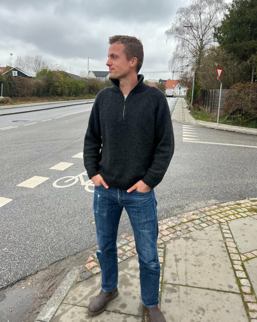 PetiteKnit I Zipper Sweater Light (Man) – Bild 2