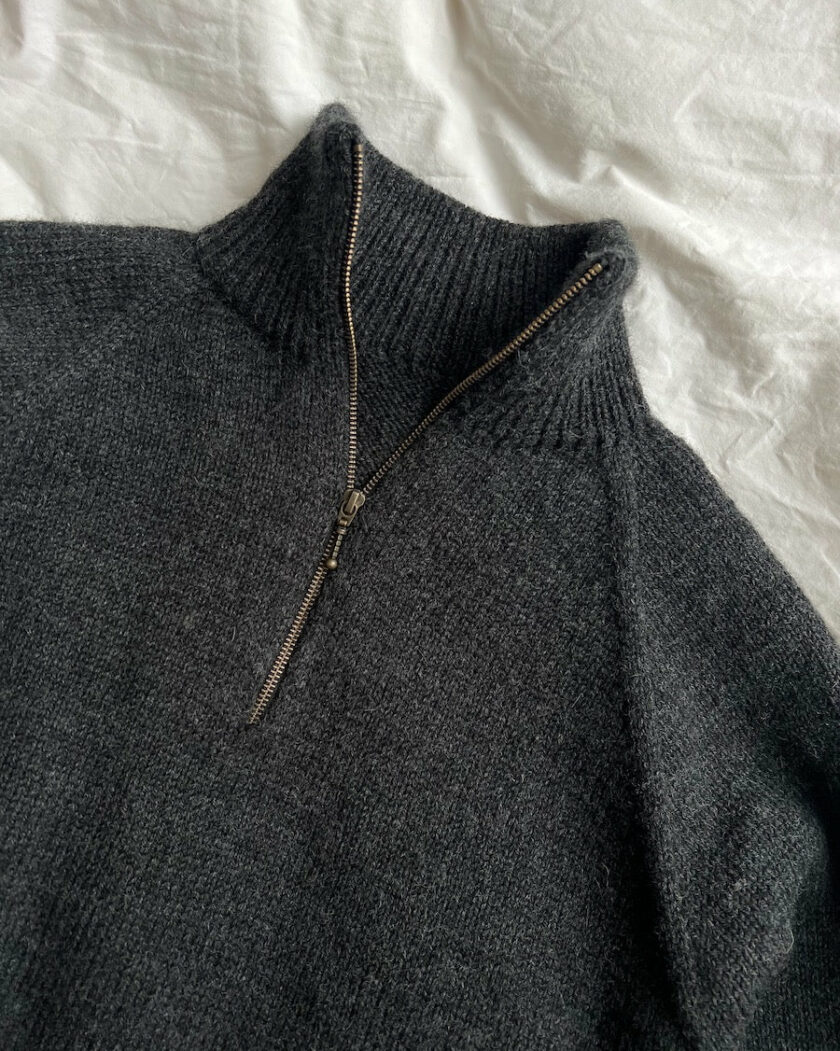 PetiteKnit I Zipper Sweater Light (Man) – Bild 4