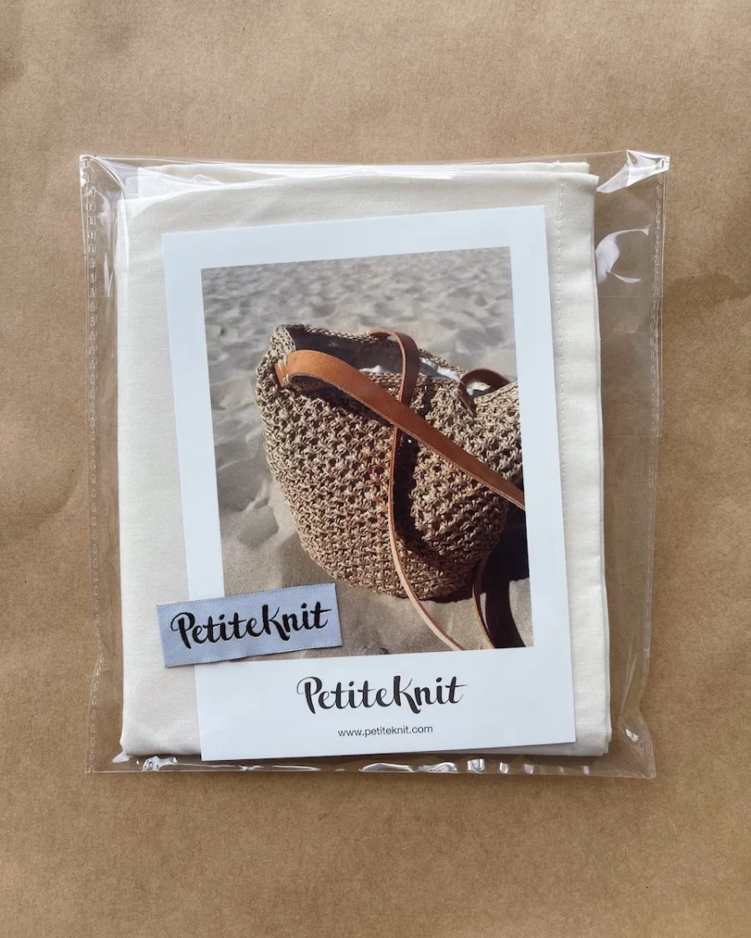 PetiteKnit I Baumwollfutter French Market Bag