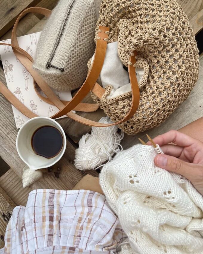 PetiteKnit I French Market Bag