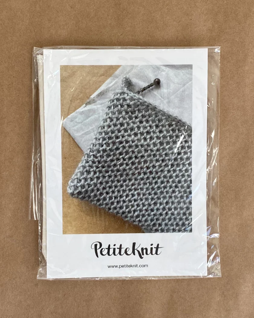PetiteKnit I Baumwollfutter Purse 17 cm