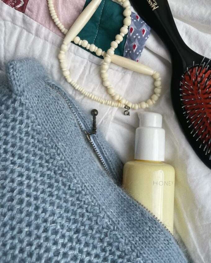 PetiteKnit I Baumwollfutter für die große HONEY Clutch