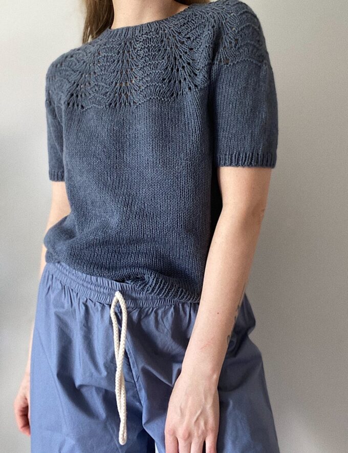 Le Knit I Peacock Tee