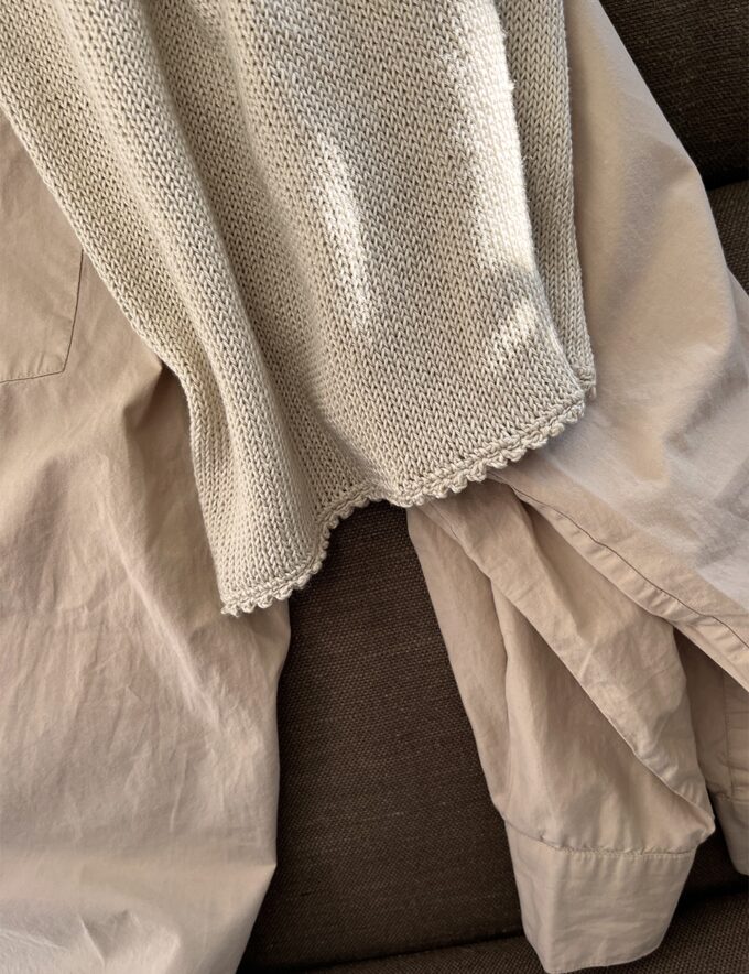 Le Knit I Pebble Top (Originalwolle)