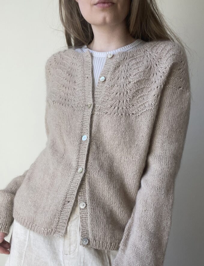 Le Knit I Peacock Cardigan