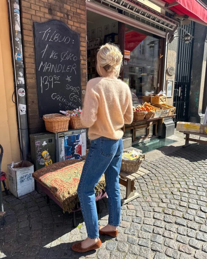 PetiteKnit I Kumulus Bluse O-neck